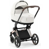 Коляска для новорожденных Cybex Priam IV Rosegold Off White