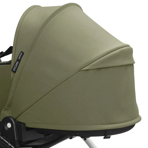 Коляска для новорожденных Stokke YOYO3 Newborn Shell 0+ рама чёрная Black Olive