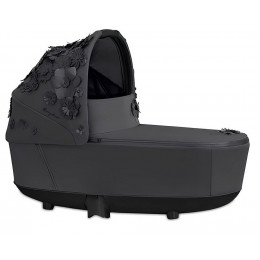 Коляска для новорожденных Cybex Priam IV Chrome Brown Simply Flowers Grey (Dream Grey)