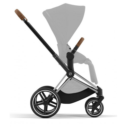 Коляска для новорожденных Cybex Priam IV Chrome Brown Stardust Black Plus