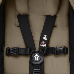 Коляска для новорожденных Stokke YOYO3 Newborn Pack 0+ рама белая White Toffee