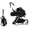 Коляска для новорожденных Stokke YOYO3 Newborn Pack 0+ рама белая White Black