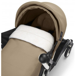 Коляска для новорожденных Stokke YOYO3 Newborn Pack 0+ рама белая White Toffee