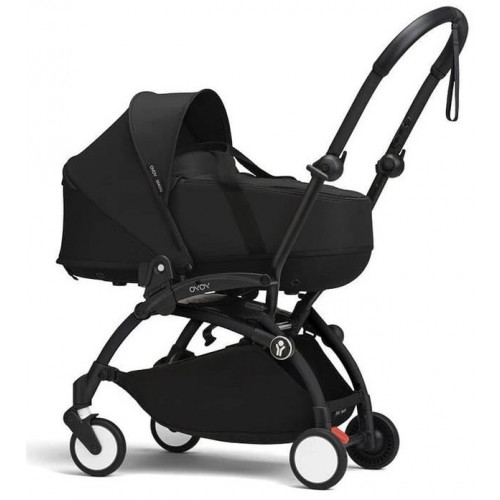 Коляска для новорожденных Stokke YOYO3 Newborn Shell 0+ рама чёрная Black Black