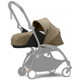 Коляска для новорожденных Stokke YOYO3 Newborn Pack 0+ рама белая White Toffee