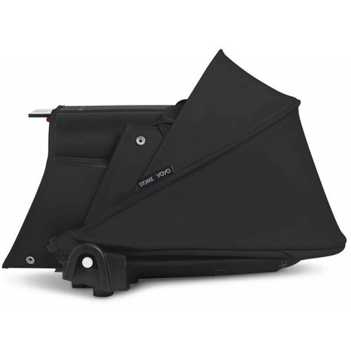Коляска для новорожденных Stokke YOYO3 Newborn Shell 0+ рама чёрная Black Black