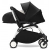 Коляска для новорожденных Stokke YOYO3 Newborn Pack 0+ рама белая White Black