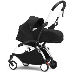 Коляска для новорожденных Stokke YOYO3 Newborn Pack 0+ рама белая White Black