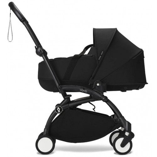 Коляска для новорожденных Stokke YOYO3 Newborn Shell 0+ рама чёрная Black Black