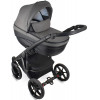 Детская коляска Bexa Ideal Eco 2 в 1 IE06 черный+т.серая кожа
