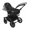 Коляска Bugaboo Donkey 5 base без капюшона 2 в 1 Black/Midnight Black