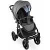 Детская коляска Bexa Ideal Eco 2 в 1 IE06 черный+т.серая кожа