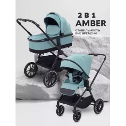 Коляска 2 в 1 Mowbaby Amber Mint