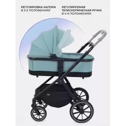Коляска 2 в 1 Mowbaby Amber Mint