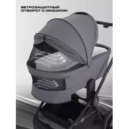 Коляска 2 в 1 Rant Flex 2025 RA076 Graphite