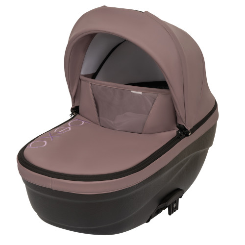 Коляска IDEAL Eco 2в1 (BEXA) (IE 07 (черный+пудра кожа))