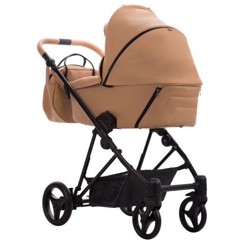 Коляска YODDI PRO 2в1 (Bebetto) (Pro 03 (рыжая кожа))