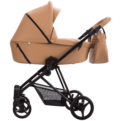 Коляска YODDI PRO 2в1 (Bebetto) (Pro 03 (рыжая кожа))