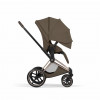 Купить коляску 2в1 Cybex Priam 5 Style, в цвете Coconut Brown (шасси Rose Gold)