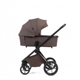 Купить коляску 2в1 Peppy Monaco plus, в цвете Brownie (рама черная)