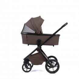 Купить коляску 2в1 Peppy Monaco plus, в цвете Brownie (рама черная)