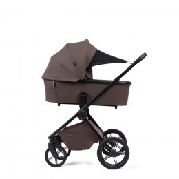 Купить коляску 2в1 Peppy Monaco plus, в цвете Brownie (рама черная)