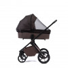 Купить коляску 2в1 Peppy Monaco plus, в цвете Brownie (рама черная)