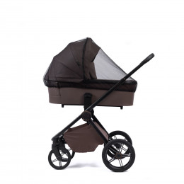 Купить коляску 2в1 Peppy Monaco plus, в цвете Brownie (рама черная)