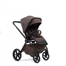Купить коляску 2в1 Peppy Monaco plus, в цвете Brownie (рама черная)