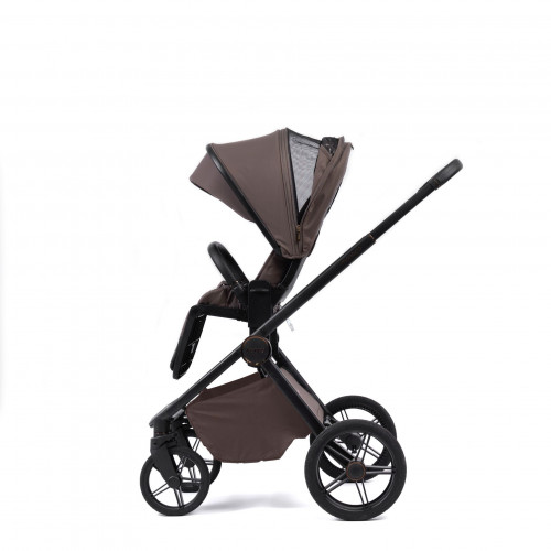 Купить коляску 2в1 Peppy Monaco plus, в цвете Brownie (рама черная)