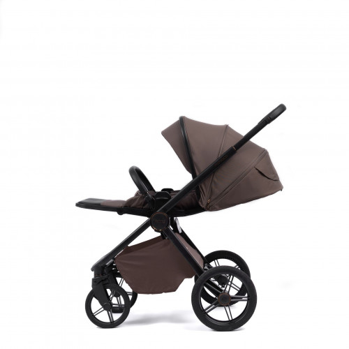 Купить коляску 2в1 Peppy Monaco plus, в цвете Brownie (рама черная)