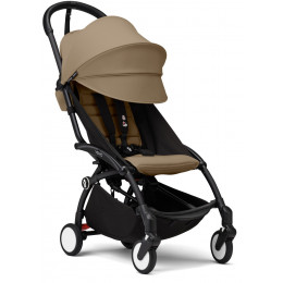 Коляска Stokke YOYO3 Newborn Pack рама чёрная Black 2 в 1 Toffee
