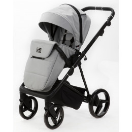 Детская коляска Adamex Quantum 2 в 1 Q-TK83 TIP (СВ.СЕРЫЙ)