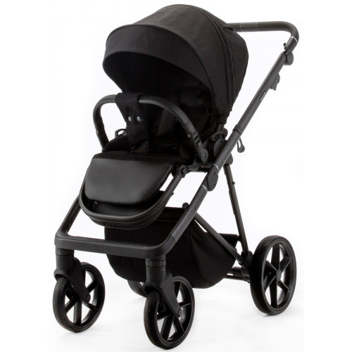 Детская коляска Adamex Delta Natura 2 в 1 DN-11-CARBON (ЧЕРНЫЙ)