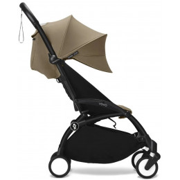 Коляска Stokke YOYO3 Newborn Pack рама чёрная Black 2 в 1 Toffee
