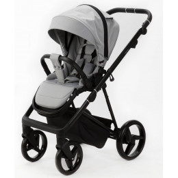 Детская коляска Adamex Quantum 2 в 1 Q-TK83 TIP (СВ.СЕРЫЙ)