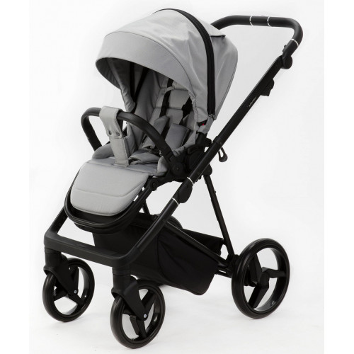 Детская коляска Adamex Quantum 2 в 1 Q-TK83 TIP (СВ.СЕРЫЙ)