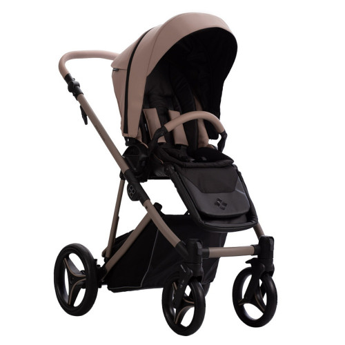 Детская коляска Bebetto Pelpasso Pro 2 в 1 01 бежевая кожа