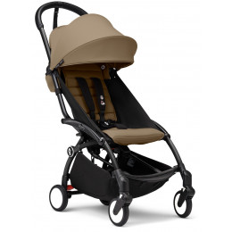 Коляска Stokke YOYO3 Newborn Pack рама чёрная Black 2 в 1 Toffee