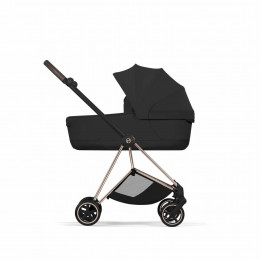 Коляска 2 в 1 Cybex Mios Style, в цвете Sepia Black (шасси Rose Gold)