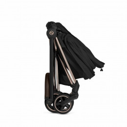 Коляска 2 в 1 Cybex Mios Style, в цвете Sepia Black (шасси Rose Gold)