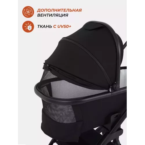 Коляска 2 в 1 Rant Basic Nexus Black