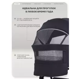 Коляска 2 в 1 Rant Garda Black