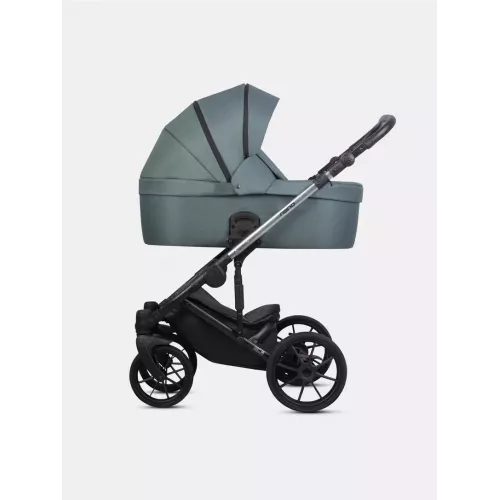 Коляска 2 в 1 Riko Nano Thermo Fabric 14 Dark sage