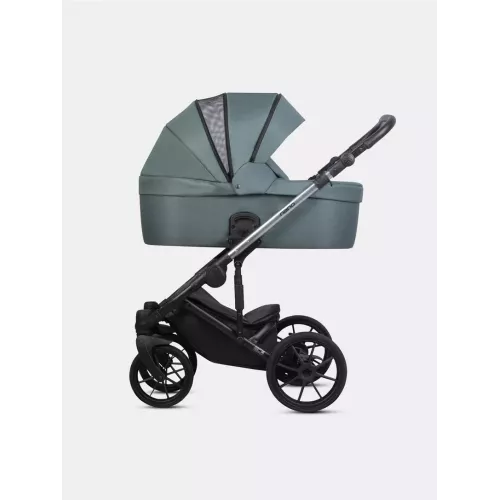 Коляска 2 в 1 Riko Nano Thermo Fabric 14 Dark sage