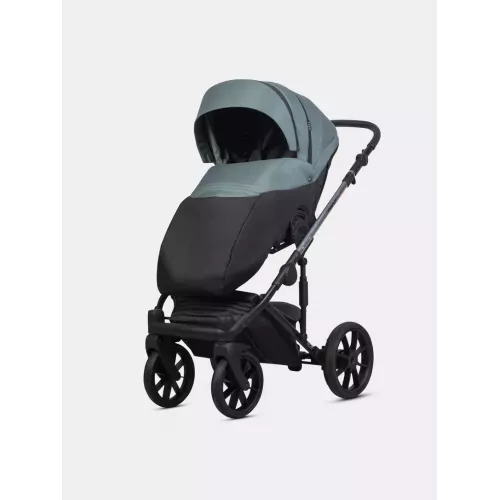 Коляска 2 в 1 Riko Nano Thermo Fabric 14 Dark sage