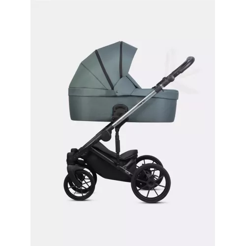 Коляска 2 в 1 Riko Nano Thermo Fabric 14 Dark sage