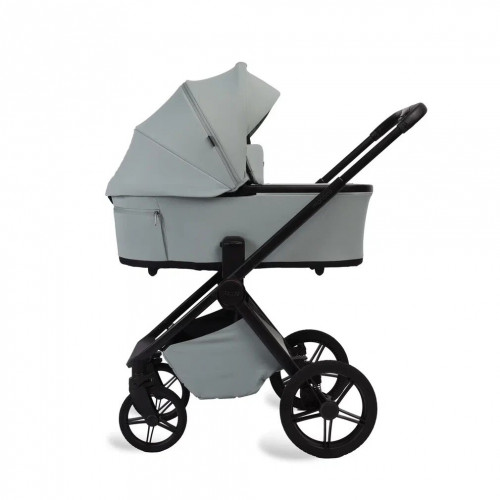 Коляска 2в1 Peppy Monaco plus, в цвете Mint (рама черная)