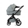 Коляска 2в1 Peppy Monaco plus, в цвете Mint (рама черная)