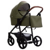 Коляска KITELLI PRO 2в1 (Bebetto) (Pro 05 (зеленая кожа))